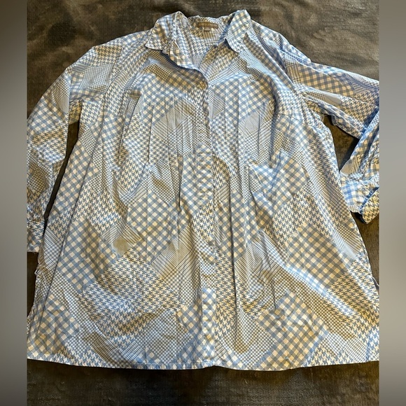 Jessica London Tops - Womens Size 26W Jessica London Long Sleeve Button Down